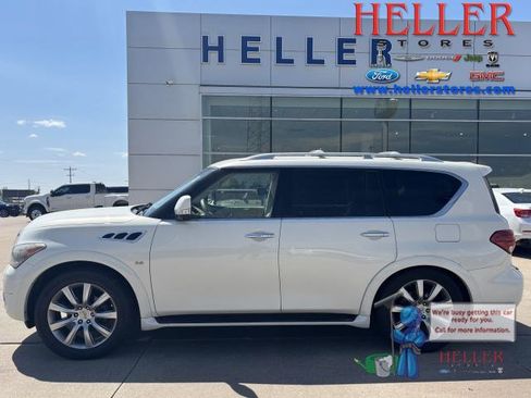 Used 2014 INFINITI QX80 4WD w/ Theater Package image 1