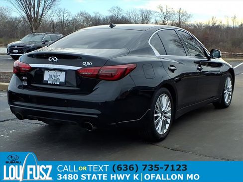 Used 2021 INFINITI Q50 Luxe w/ Seat & Sound Package image 26