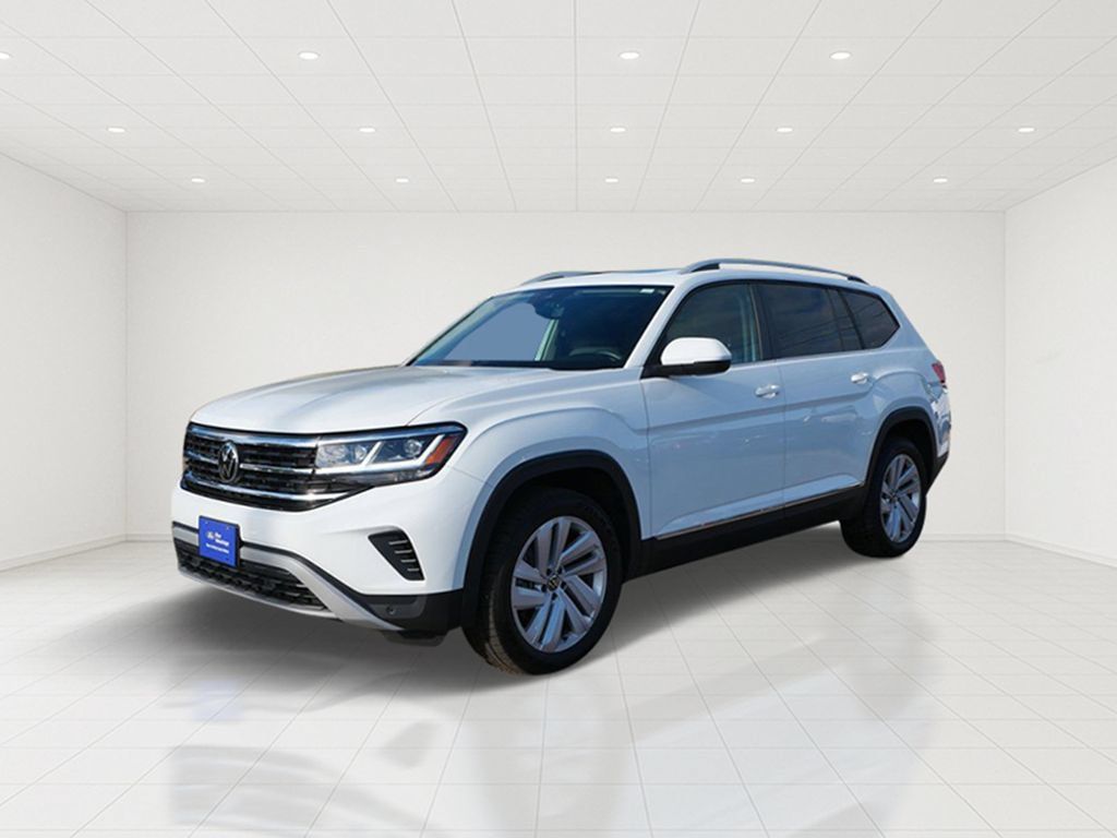 Used 2021 Volkswagen Atlas SEL AWD/4WD image 2