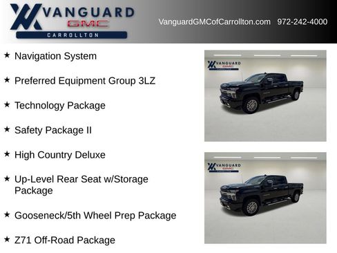Used 2022 Chevrolet Silverado 2500 High Country w/ Z71 Off-Road Package AWD/4WD image 5
