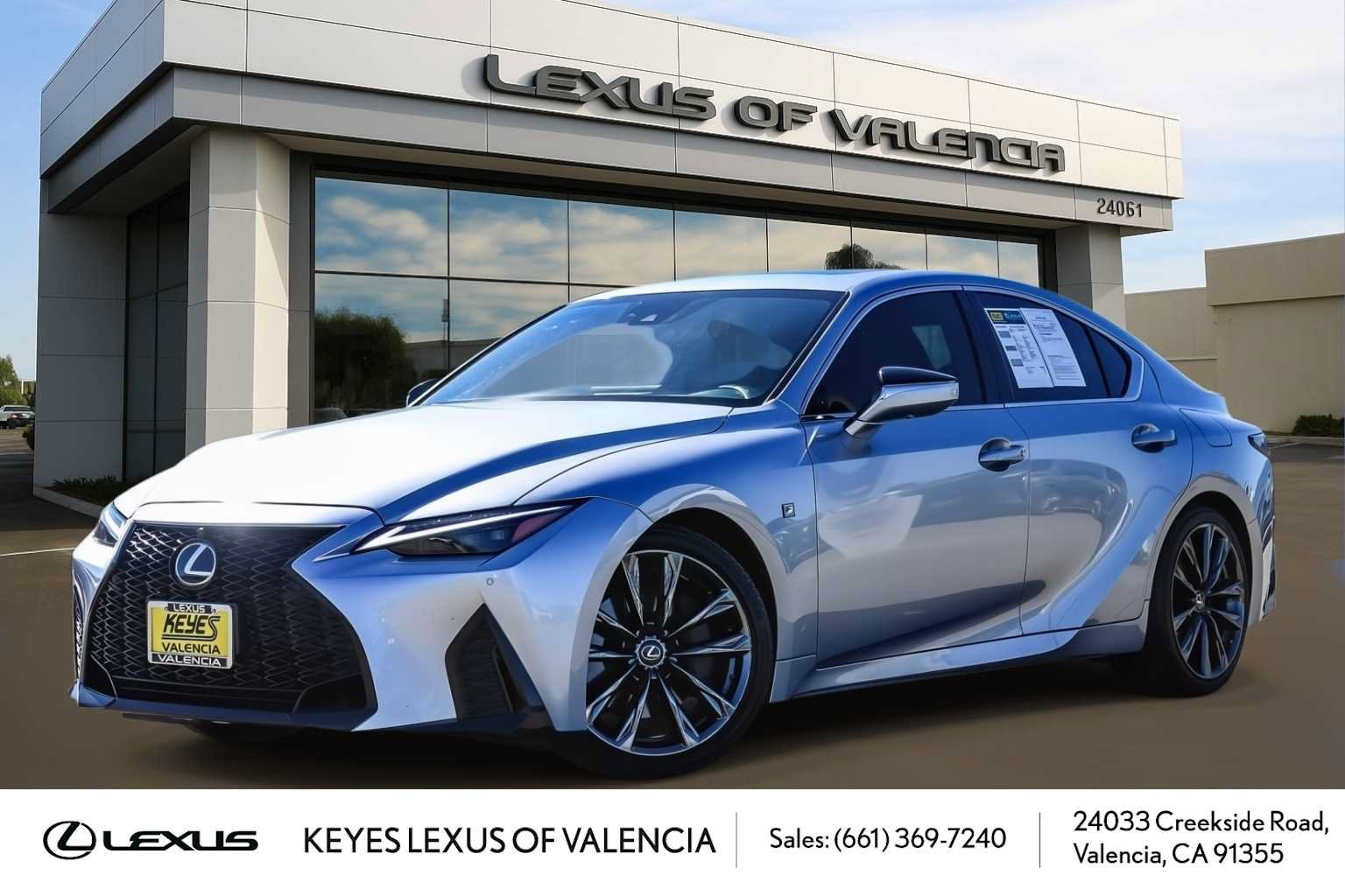 Used 2023 Lexus IS 350 F Sport w/ Navigation Package RWD image 1