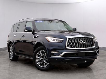 Used 2021 INFINITI QX80 Luxe w/ All-Season Package
