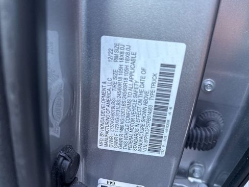 Used 2023 Honda Ridgeline RTL image 44