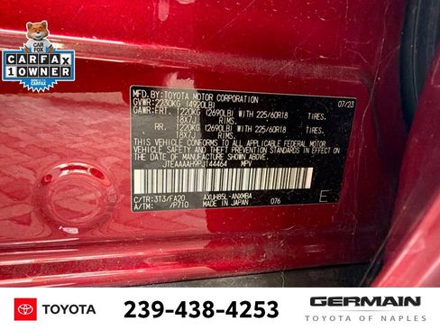Used 2023 Toyota Venza LE AWD/4WD image 19