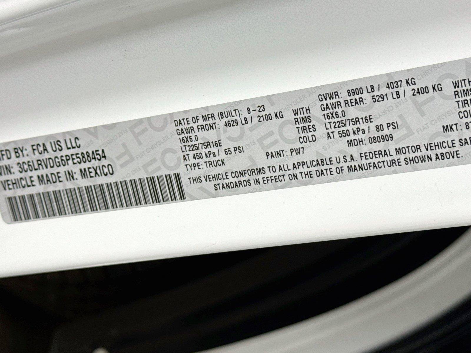 Used 2023 RAM ProMaster 2500 FWD image 21