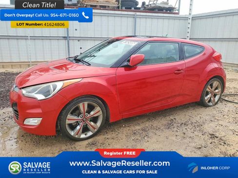 Used 2013 Hyundai Veloster w/ Style Pkg image 1