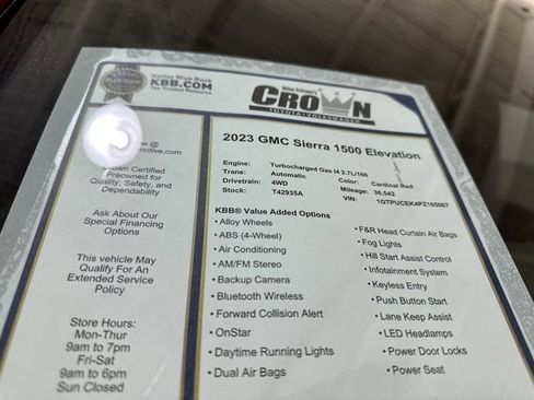 Used 2023 GMC Sierra 1500 Elevation image 40