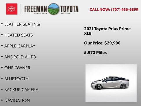 Used 2021 Toyota Prius Prime XLE FWD image 5