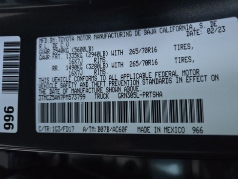 Used 2023 Toyota Tacoma TRD Off-Road image 36