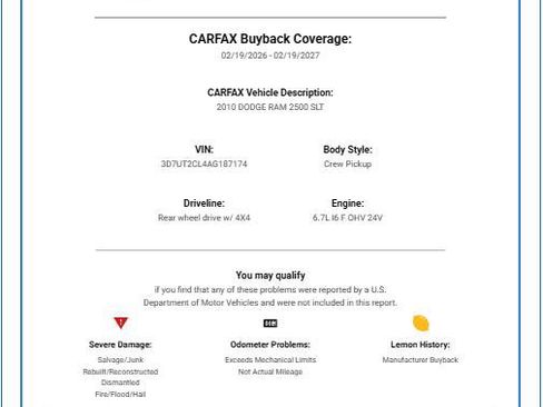 Used 2010 Dodge Ram 2500 Truck SLT image 39