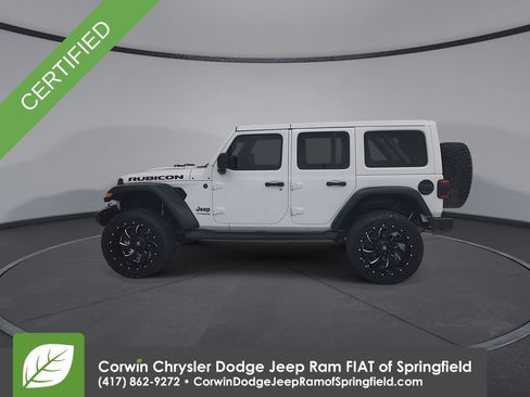 Certified 2021 Jeep Wrangler Unlimited Rubicon AWD/4WD image 9