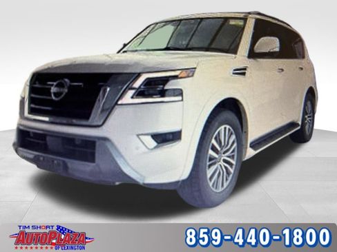 Used 2023 Nissan Armada SL w/ Captain's Chairs Package AWD/4WD image 1