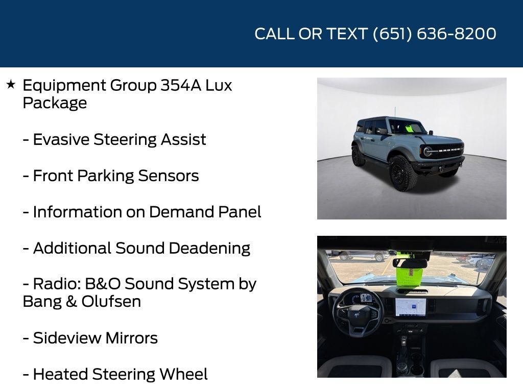 Used 2023 Ford Bronco Wildtrak AWD/4WD image 10