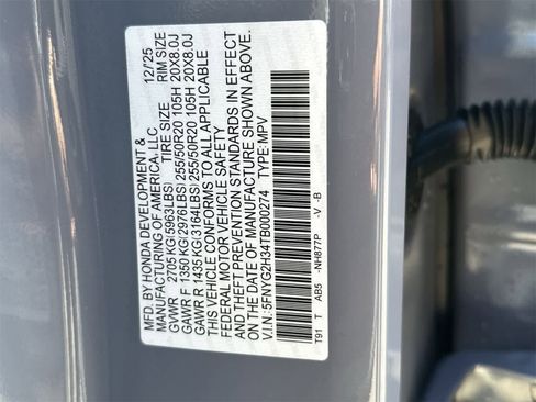 Used 2026 Honda Pilot Sport image 20