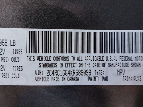 Used 2019 Chrysler Pacifica Limited w/ Advanced Safetytec Group FWD image 47