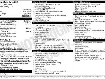 Used 2024 Chevrolet Brightdrop 600 w/ Battery Pack, Max Range