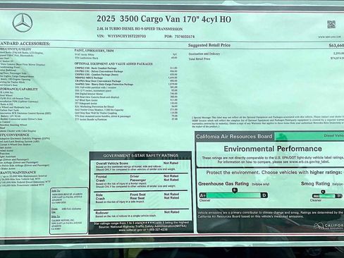 New 2025 Mercedes-Benz Sprinter 3500 image 19