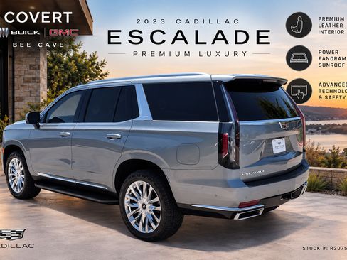 Used 2023 Cadillac Escalade Premium Luxury w/ LPO, Floor Liner Package AWD/4WD image 3