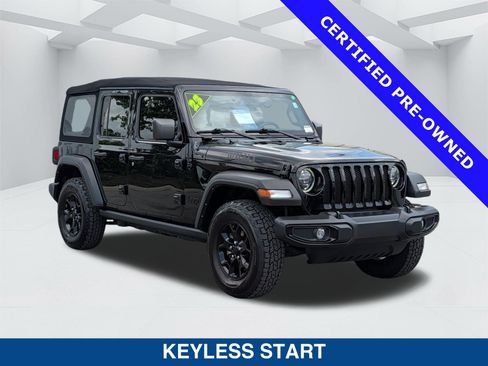 Used 2023 Jeep Wrangler Unlimited Sport AWD/4WD image 3