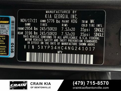 Used 2022 Kia Telluride SX FWD image 37