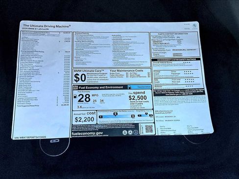 New 2026 BMW X1 xDrive28i w/ Convenience Package image 18