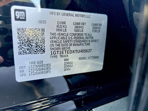 New 2026 GMC Sierra EV Elevation w/ LPO, Elevation Dark Package image 76