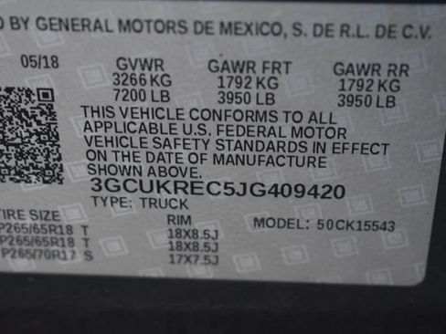 Used 2018 Chevrolet Silverado 1500 LT w/ All Star Edition AWD/4WD image 17