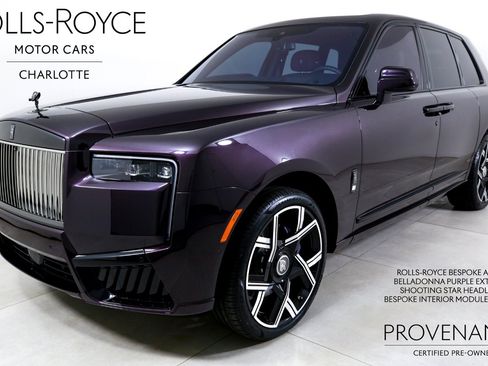 Certified 2025 Rolls-Royce Cullinan Black Badge AWD/4WD image 1