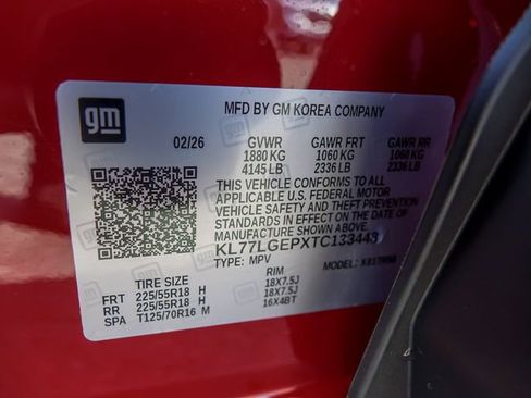 New 2026 Chevrolet Trax RS FWD image 24