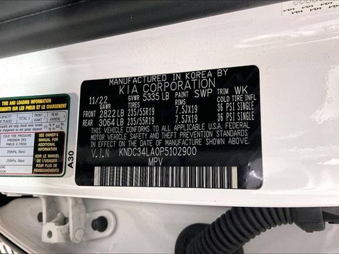 Used 2023 Kia EV6 Wind w/ Wind Technology Package RWD image 32