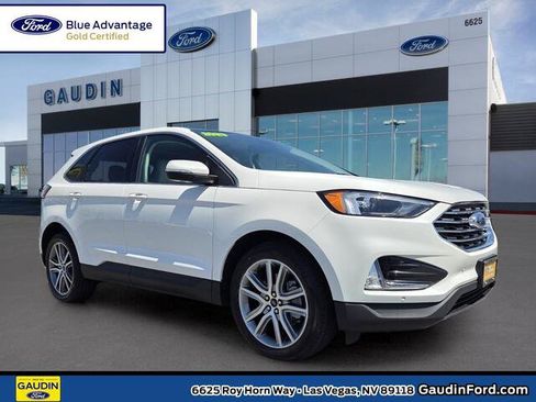 Certified 2023 Ford Edge Titanium w/ Class II Trailer Tow Package AWD/4WD image 1