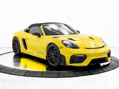 New 2025 Porsche 718 Boxster Spyder RS image 9