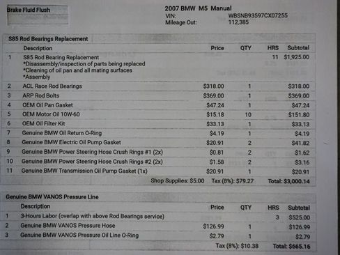 Used 2007 BMW M5 RWD image 90