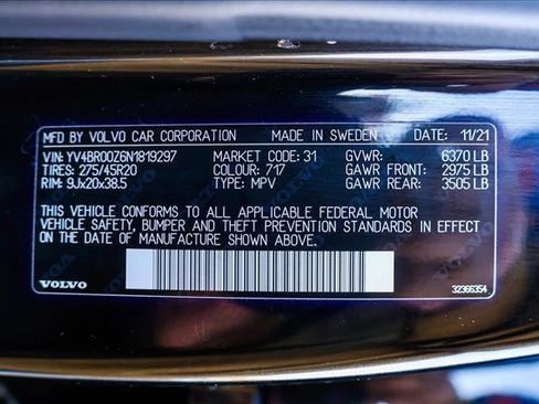 Used 2022 Volvo XC90 T8 Inscription Expression w/ Climate Package image 30