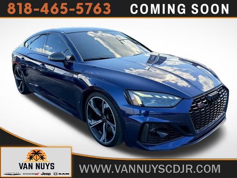 Used 2022 Audi RS 5 Sportback w/ Black Optic Carbon Package image 1