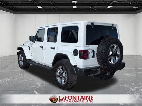 Used 2022 Jeep Wrangler Unlimited Sahara w/ LED Lighting Group image 3