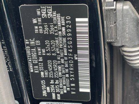 New 2025 Kia Sorento X-Line EX image 35