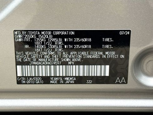 Used 2024 Toyota bZ4X XLE image 34