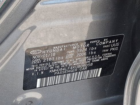 Used 2019 Hyundai Elantra Value Edition FWD image 27