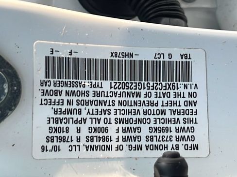 Used 2016 Honda Civic LX image 22