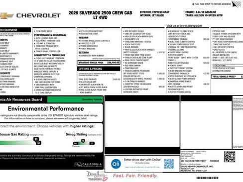 New 2026 Chevrolet Silverado 2500 LT w/ Trail Boss Package AWD/4WD image 4