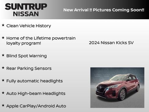 Certified 2024 Nissan Kicks SV FWD image 5