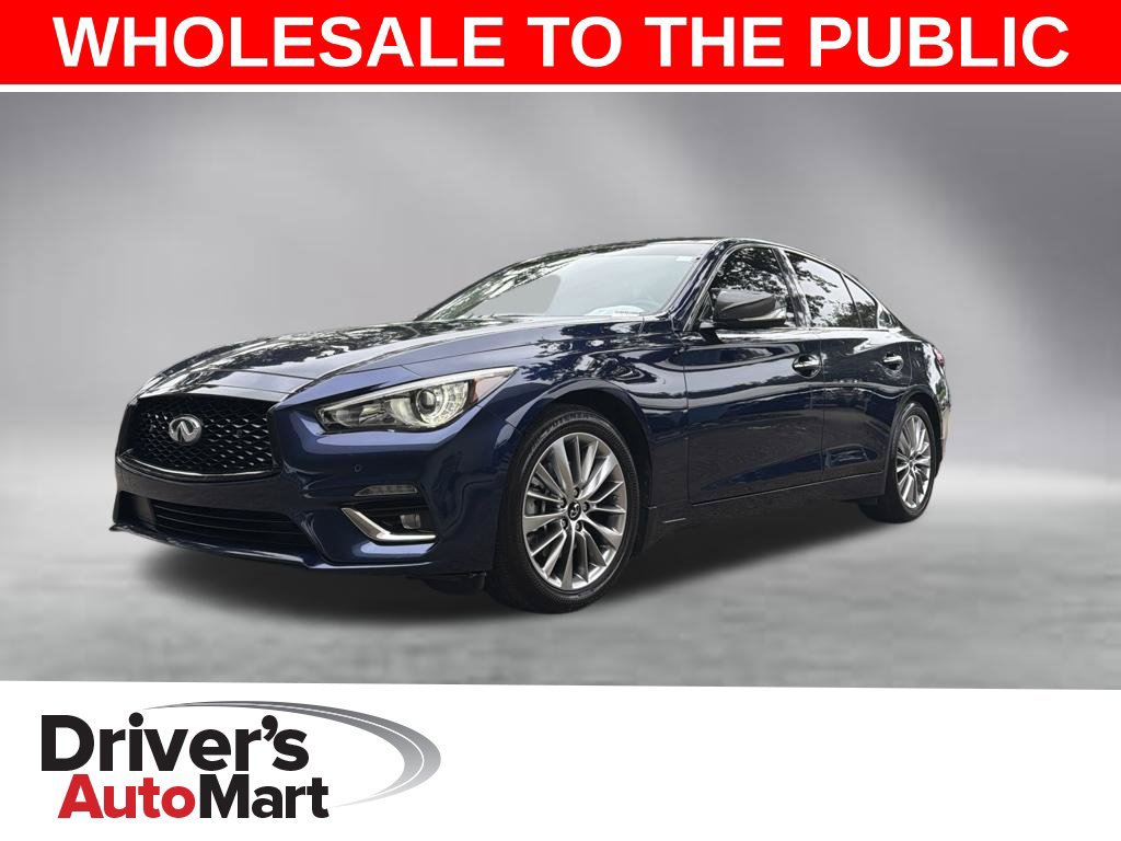 Used 2022 INFINITI Q50 Luxe w/ Cargo Package RWD 360° Tour