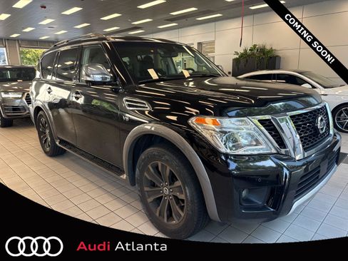 Used 2017 Nissan Armada Platinum w/ Captain Seat Package AWD/4WD image 1