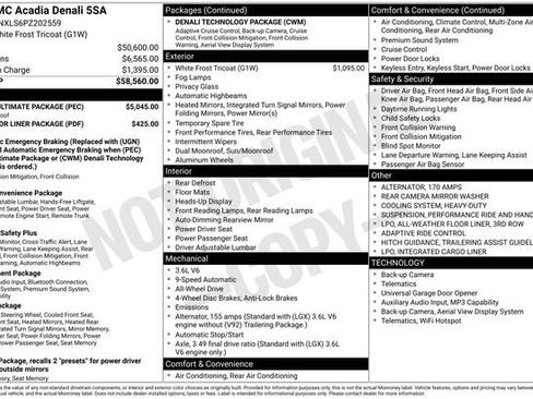 Used 2023 GMC Acadia Denali w/ Denali Ultimate Package image 6