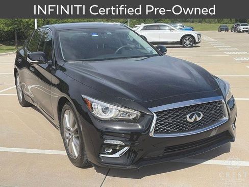 Certified 2023 INFINITI Q50 Luxe w/ Cargo Package AWD/4WD image 1