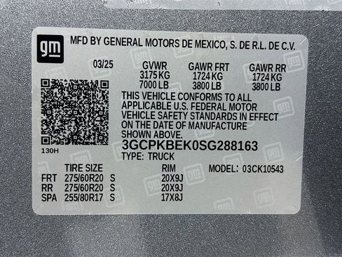 Used 2025 Chevrolet Silverado 1500 Custom w/ Turbomax Blackout Package image 32