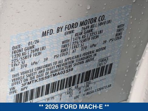 New 2026 Ford Mustang Mach-E Premium image 21