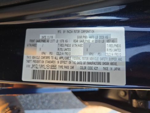 Used 2020 MAZDA MAZDA6 Touring image 18