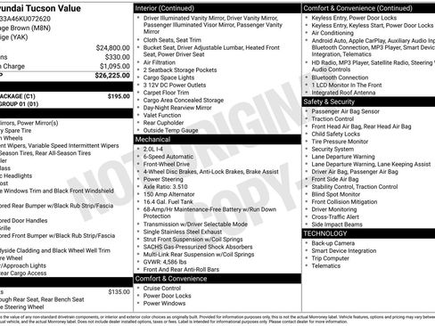 Used 2019 Hyundai Tucson Value w/ Cargo Package image 6